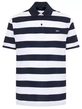 Поло хлопковое PAUL & SHARK