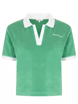 Поло хлопковое SPORTY & RICH