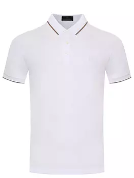 Поло хлопковое UOMO COLLEZIONI