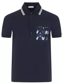 Поло хлопковое VALENTINO