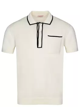 Поло хлопковое VALENTINO