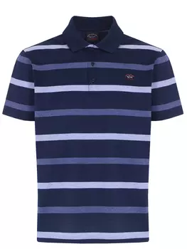 Поло хлопковое в полоску