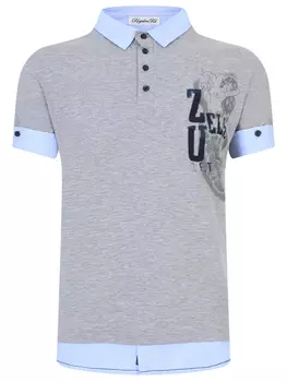 Поло хлопковое ZU ELEMENТS