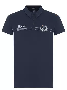 Поло хлопковое ZU ELEMENТS