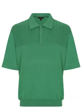 Поло их хлопка и шелка TORRAS