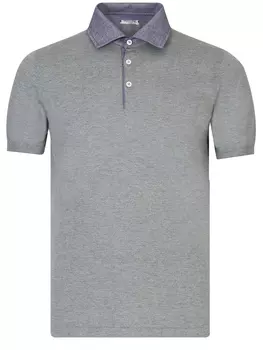 Поло из хлопка и кашемира