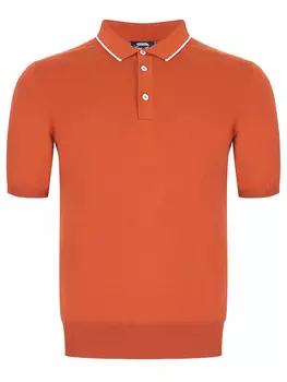 Поло из хлопка и кашемира