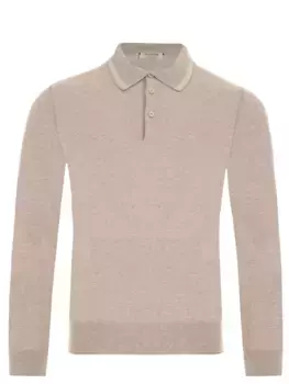 Поло из хлопка и кашемира
