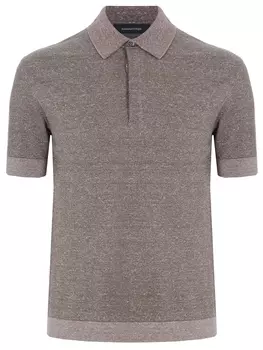 Поло из хлопка и льна