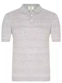 Поло из хлопка и льна