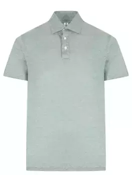 Поло из хлопка и льна