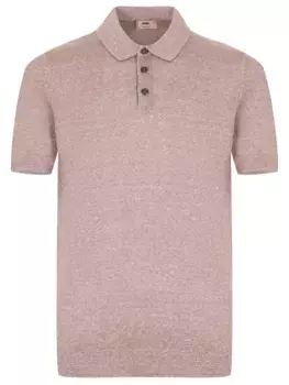 Поло из хлопка и льна