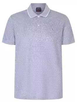 Поло из хлопка и шелка