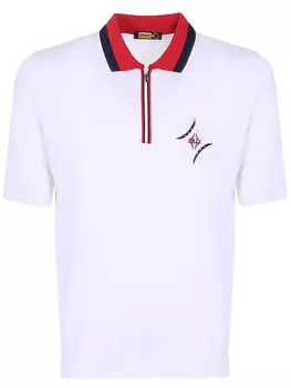 Поло из хлопка и шелка