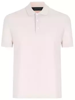 Поло из хлопка и шелка