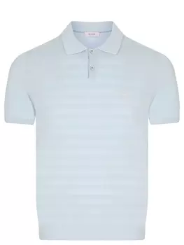Поло из хлопка и шелка BILANCIONI