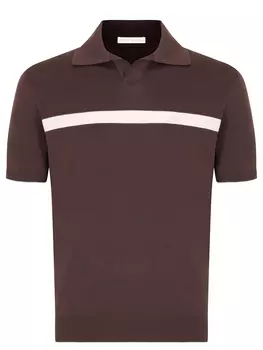 Поло из хлопка и шелка JOHNNY MANGLANI