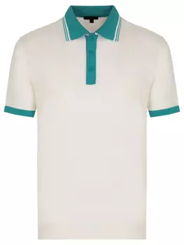 Поло из хлопка и шелка TORRAS