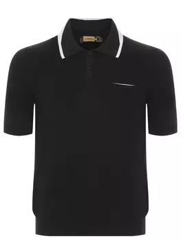 Поло из хлопка и шелка ZILLI