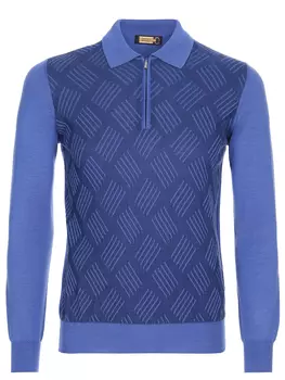 Поло из кашемира и шелка