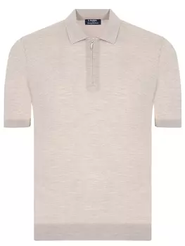 Поло из кашемира и шелка