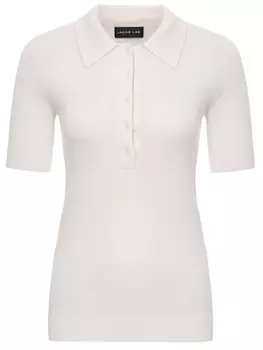 Поло из кашемира и шелка JACOB LEE