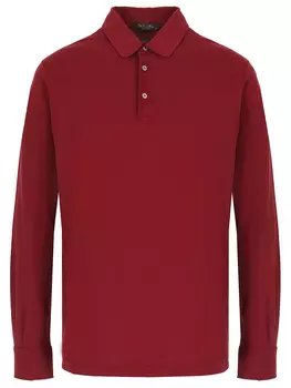 Поло из шелка и хлопка