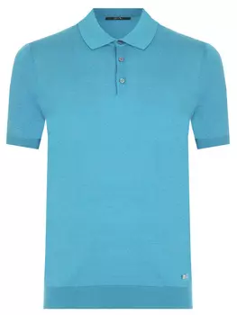 Поло из шелка и хлопка BML