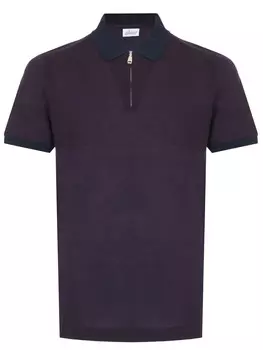 Поло из шелка и хлопка BRIONI