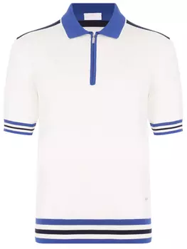 Поло из шелка и хлопка CASTANGIA