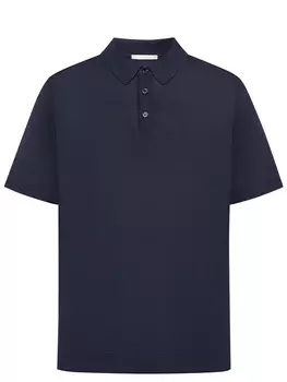 Поло из шелка и хлопка RASCHINI