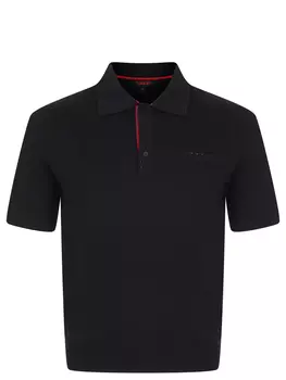 Поло из шелка и хлопка TORRAS