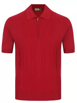 Поло из шелка и хлопка ZILLI