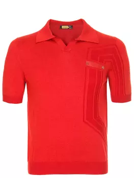 Поло из шелка и хлопка ZILLI