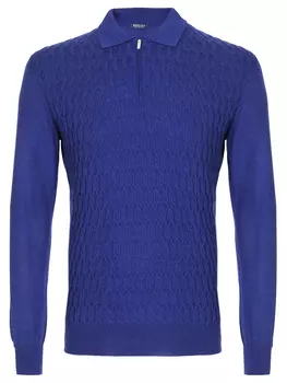 Поло из шерсти и шелка