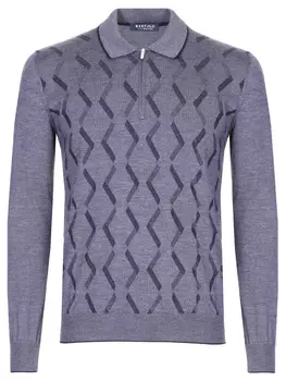 Поло из шерсти и шелка