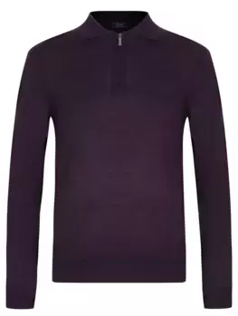 Поло из тенселя и шерсти