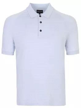 Поло из вискозы GIORGIO ARMANI