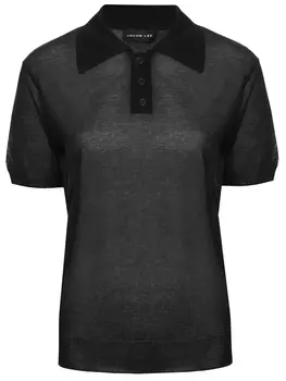 Поло из вискозы JACOB LEE