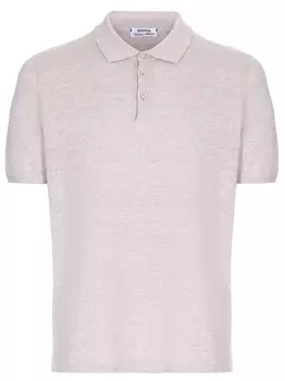 Поло изо льна и хлопка