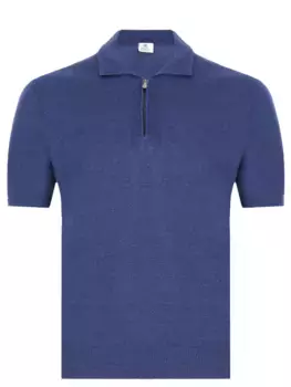 Поло изо льна и хлопка