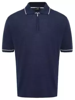 Поло изо льна и хлопка