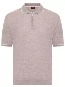 Поло изо льна и хлопка