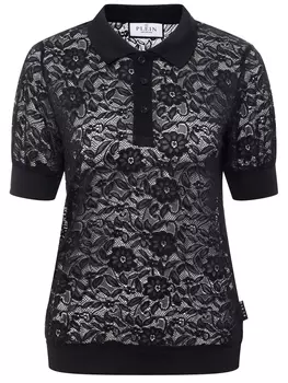 Поло кружевное PHILIPP PLEIN