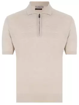 Поло льняное CANALI