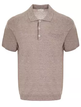 Поло льняное классическое BILANCIONI