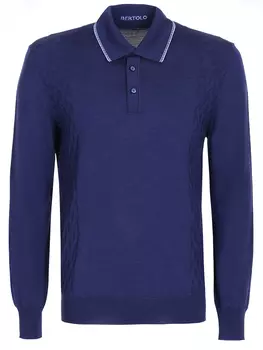 Поло на пуговицах