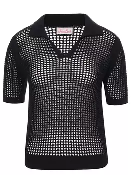 Поло однотонное MC2 SAINT BARTH