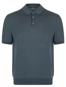 Поло Polo Buttons Neck Short Sleeve шелковое BML