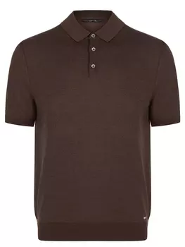 Поло Polo Buttons Neck Short Sleeve шелковое BML